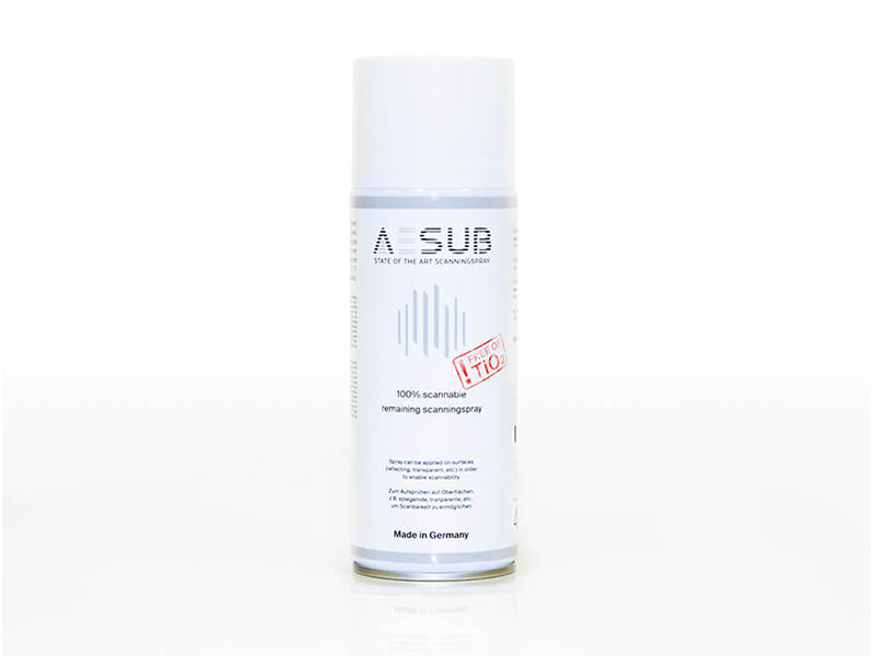 AESUB White 3D掃描噴粉 顯像劑 無二氧化鈦(可水洗)