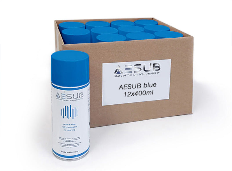 AESUB Blue 3D掃描噴粉 顯像劑 自動揮發