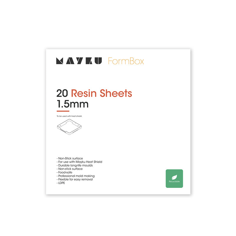 FormBox Resin Sheets 20 Pack 1.5mm