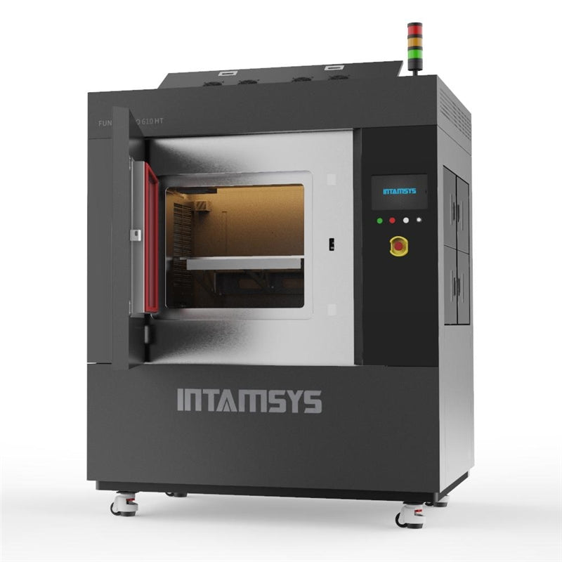 Intamsys Funmat Pro 610 HT 3D Printer opened