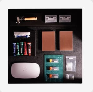 Makera PCB 電路板製作包內容物