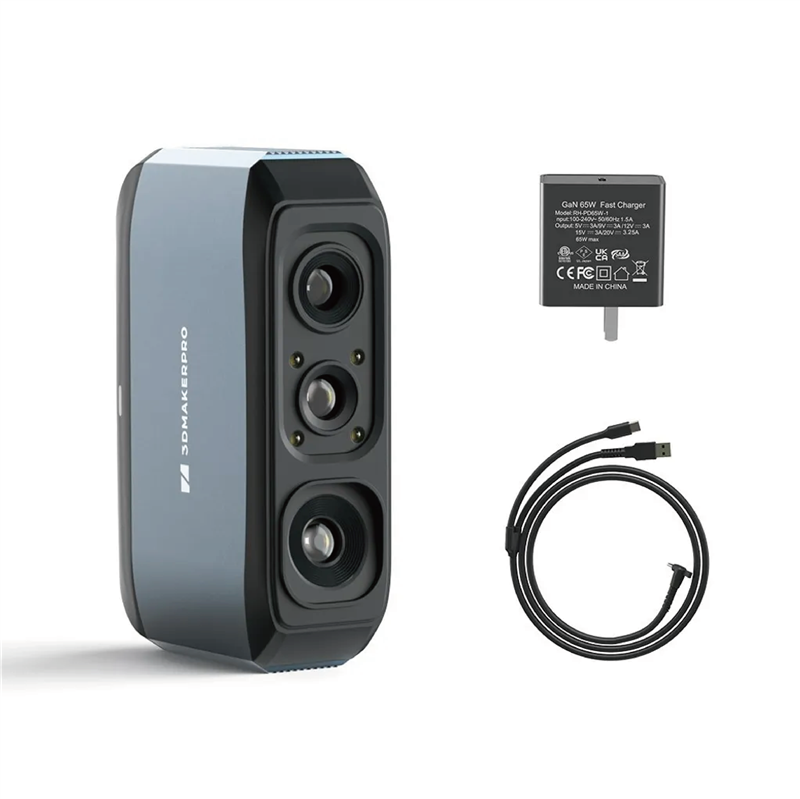 3DMakerpro Moose AI 藍光中尺寸3D掃描器