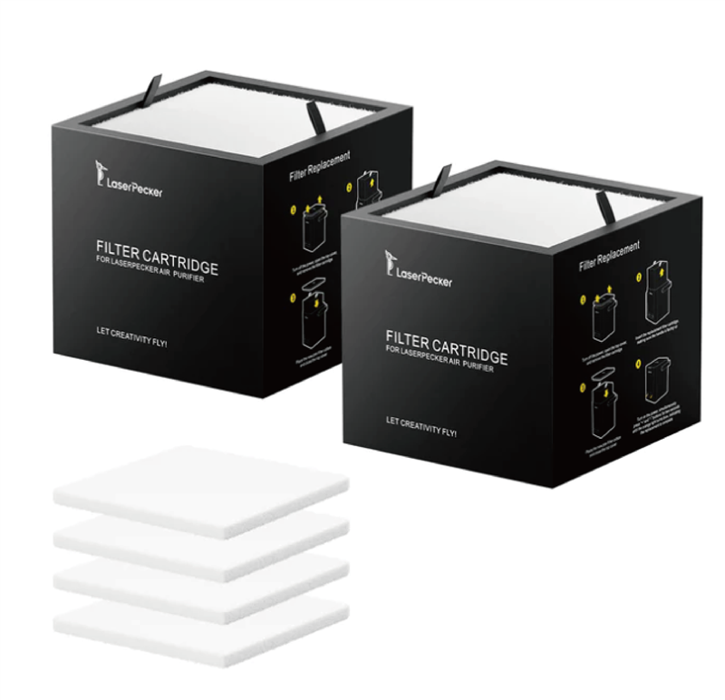 LaserPecker 桌上型空氣濾淨器濾芯(2入)