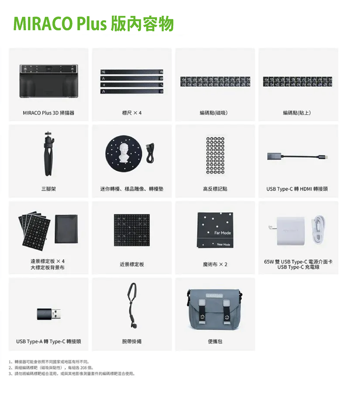 REVOPOINT MIRACO All in One 3D掃描機 自帶螢幕