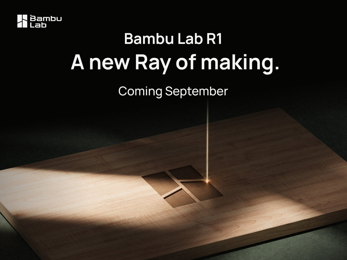 Bambu Lab R1 55W CO2レーザー彫刻機