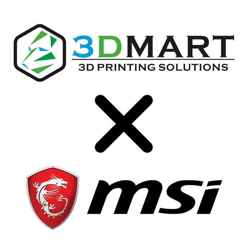 MSI微星科技也跟上3D列印時代Ultimaker的潮流，今天3DMART除了帶機器也帶了相機，準備帶領大家一同去MSI中和總部到府安裝教學；見識一下全球電競領導品牌公司的規模有多驚人。