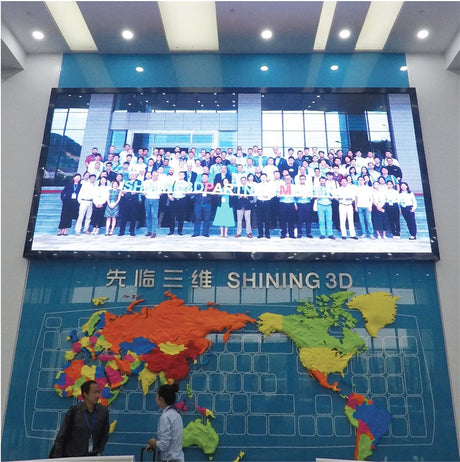 上週的9/14-9/15 3DMART台灣代表前往中國杭州參加2017年的Shining 3D全球經銷商與合作夥伴會議，來自20個國家和地區代表將近100人都一同齊聚參與這場技術盛會。 在兩天當中安排了多場研討會，互相分享3d產業上的經驗交流。