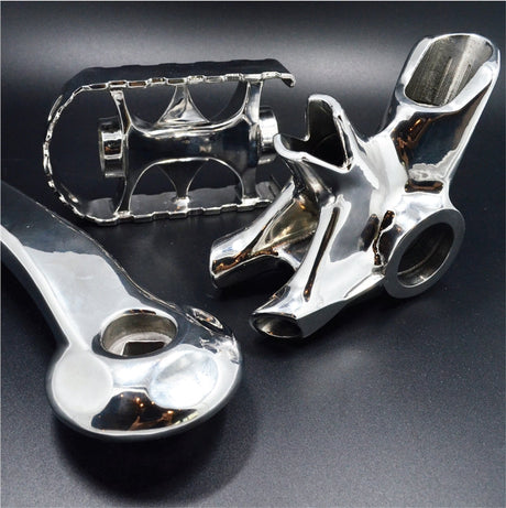 為大家介紹利用3D列印零件做鑄件，以及最後完成的精緻最終成品。這次我們選擇腳踏車其中的三個零件，一開始先用3D列印機列印，搭配使用專業的工業級線材polycast，讓他能夠在鑄造時達到最好的效果。