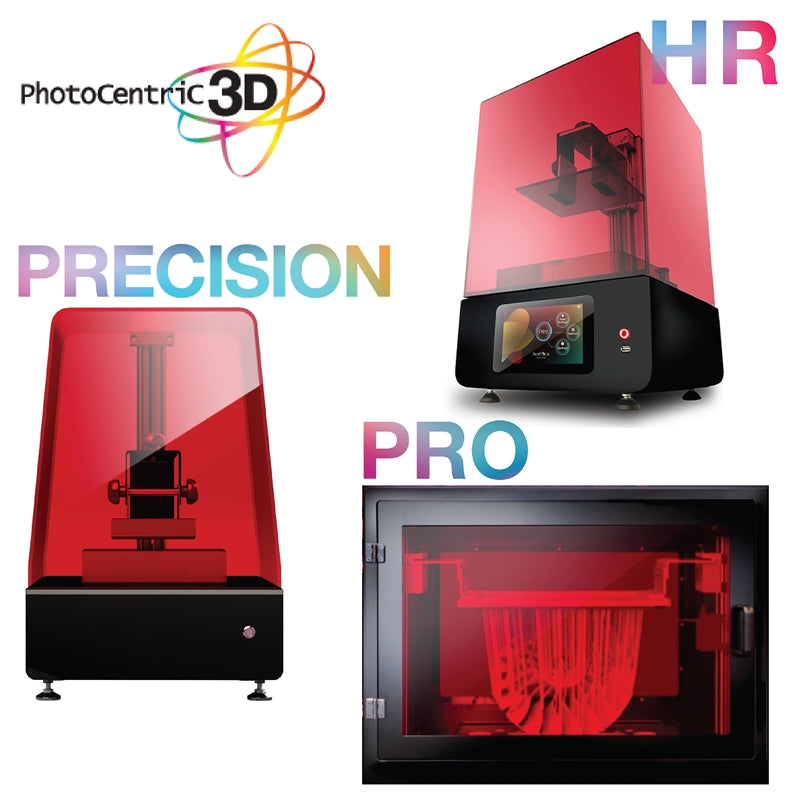 三帝瑪最新代理品牌- Photocentric3D，為世界5大聚合物樹脂供應商之一，基於光聚合物的技術，生產出許多品質優良的LCD光固化桌上型3D列印機。