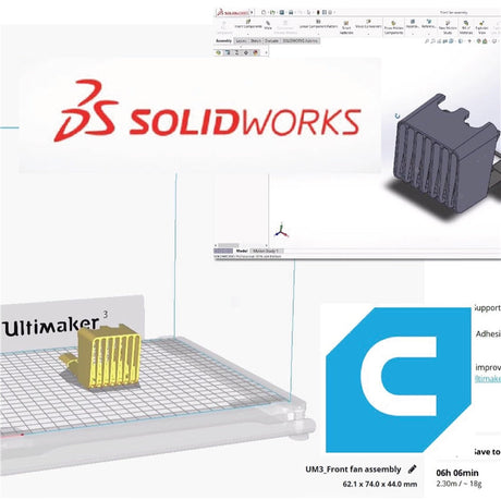 Ultimaker Cura的好處之一是用戶可以擴展軟體的核心功能，以簡化3D列印的工作流程。用戶可以嘗試Ultimaker Cura的修改，以整合不同的軟體，讀取自訂檔案格式，添加自訂的...