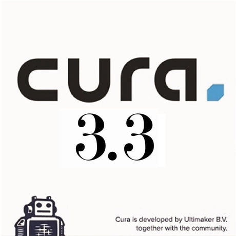 Ultimaker Cura 3.3版本現在已經可以使用了。新版本針對就有功能進行改善，同時新增許多新功能以及Ultimaker S5的新列印機配置檔案。