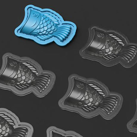 今天來點不一樣！自製3D立體模具，翻模一隻完整鯛魚燒，3D立體模具（Two-Part Mold），簡單4步驟，教你脫模出一條完整小魚，把鯛魚燒的身體另一半長出來，怎麼做馬上看！