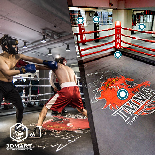 格鬥賽主場環景看！台北最大格鬥運動館TMMA，結合Matterport環景掃描，運動館虛實轉換，鬥場輕鬆看免出門，掃描效果點這看！