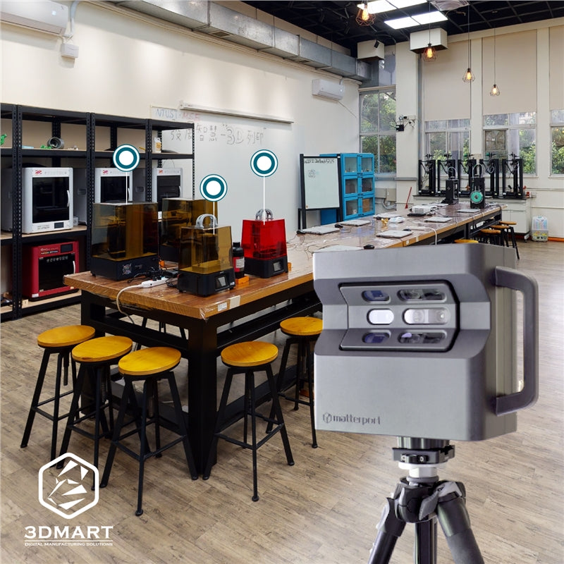 疫情遠端上課好辛苦？360度全景穿梭，遠距也能超有臨場感！臺科大材料系「3D材藝夢工坊」，打破以往授課模式，3D環景台科夢工廠！