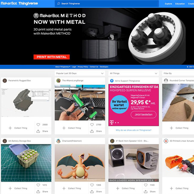 免費的3D模型哪裡找？2022年依舊不敗的三大榜首網站！All3DP針對使用頻率、實用度、類型多寡等因素，統計多年來3D列印使用者，評價最高的3D列印檔案下載網站，前三名立刻揭曉！