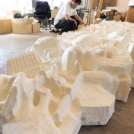 8公尺大型3D列印浮雕！東京大學建築系，創新設計參展2021年倫敦設計雙年展，建築教育實驗室「T-BOX」，進駐六台Ultimaker 3D列印機，3D掃描結合3D列印，製作工程馬上看！