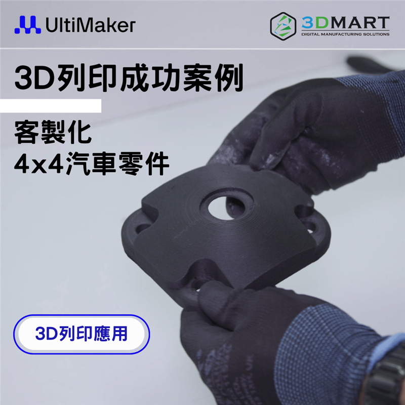 3D列印技術已創造了不同可能性，現在就來看看另一個成功案例，以了解3D列印應用之廣！