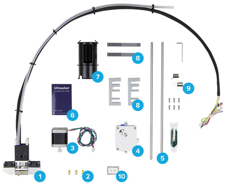 Ultimaker 2 extrusion upgrade kit - Whats in the box