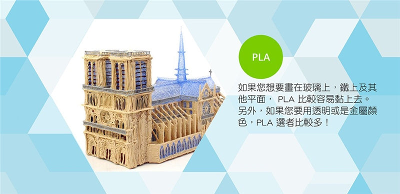 3Doodler 3D列印筆PLA耗材包（彩色隨機）