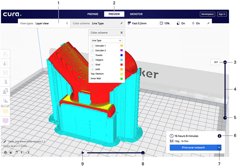 Ultimaker Cura切片軟體（免費下載）