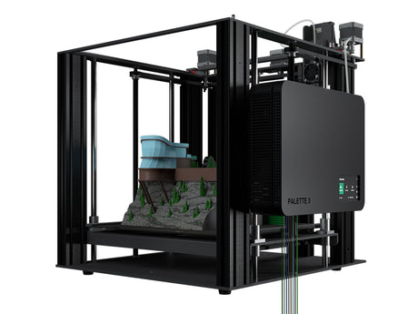 線材調色盤Palette 3 Pro組合3D列印機