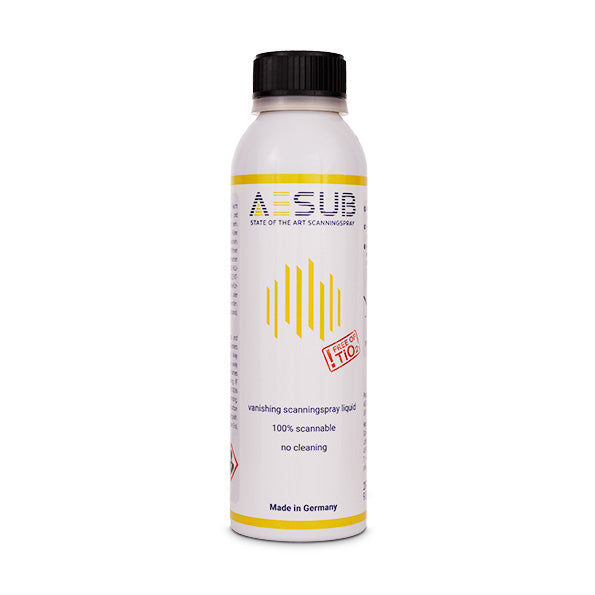 AESUB Yellow 3Dスキャン用表示剤スプレー 二酸化チタン不使用