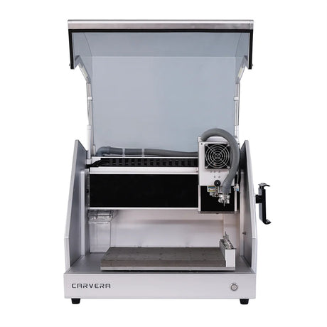 Makera Carvera 桌上型CNC加工機打開蓋