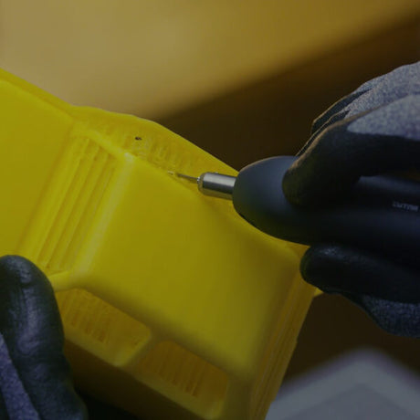 CtrlAX 超音波切割刀用在3D列印行業上