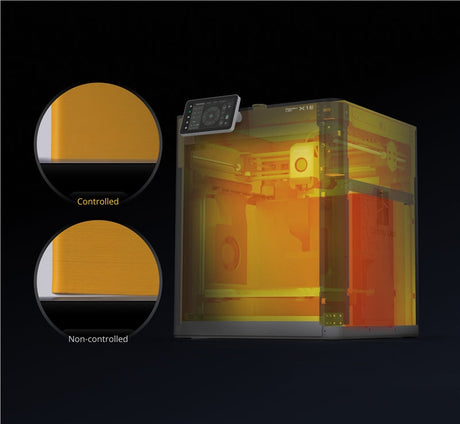 Bambu Lab X1E 3D 列印機與腔室溫度控制系統