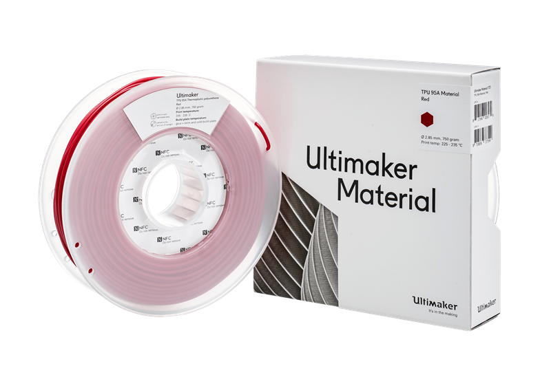 Ultimaker TPU 95A 紅色