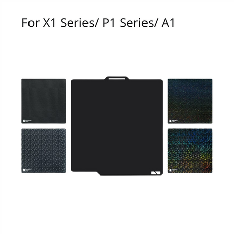 Bambu 3D效果貼紙組 (連鋼質列印平台) - For X1系列/ P1系列/ A1