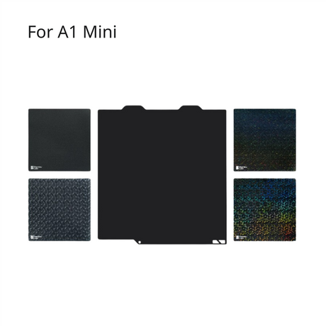 Bambu 3D效果貼紙組 (連鋼質列印平台) - For A1 Mini
