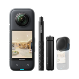 Insta360 X3 全景運動相機虛擬導覽套裝+ 64GB 記憶卡